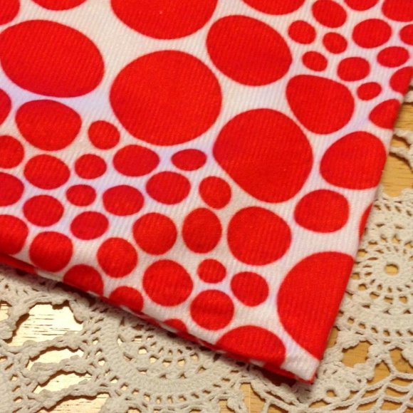 Funky red dot Pillow Covers - Picture 3 of 4
